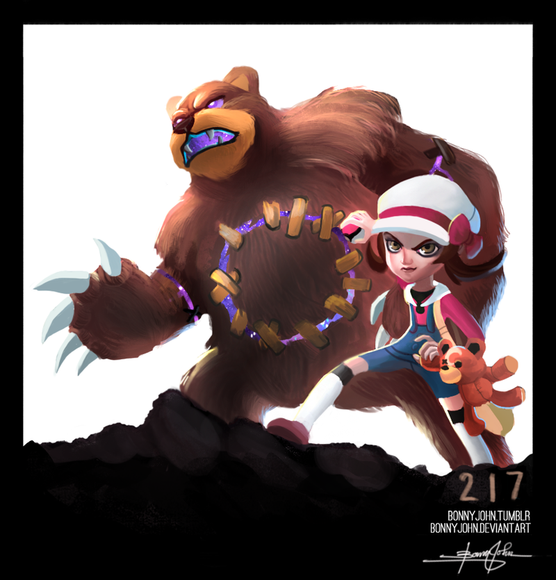 Illustration for article titled Have You Seen My Bear Ursaring? Â Pokemon One a Day, Series 2!